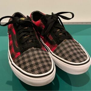 Vans Old Skool Buffalo Plaid & Houndstooth Sneakers 7.5W and 6M